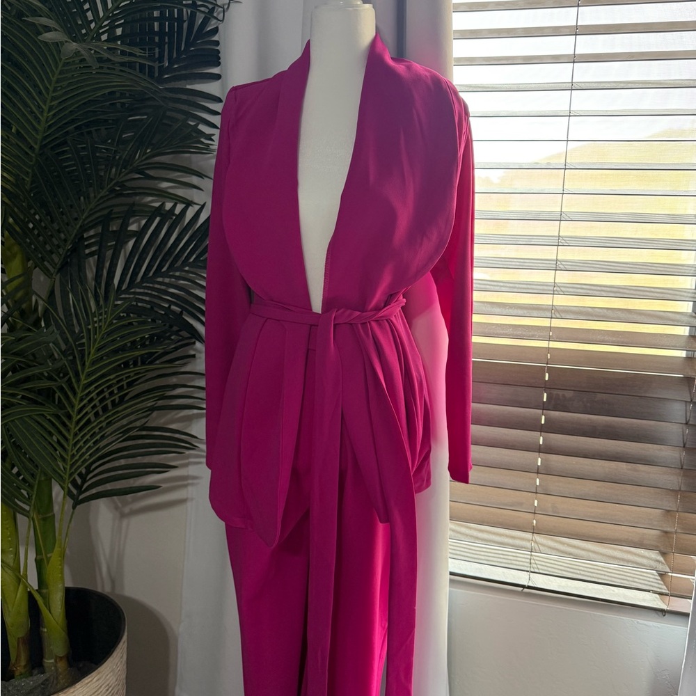 Fashion Nova Pink Blazer & Suit Jacket